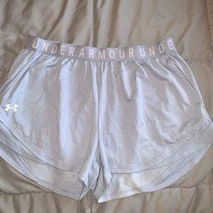 Size XL - Light Blue Under Armor Athletic Shorts!